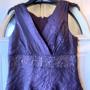 Purple/blue formal dress